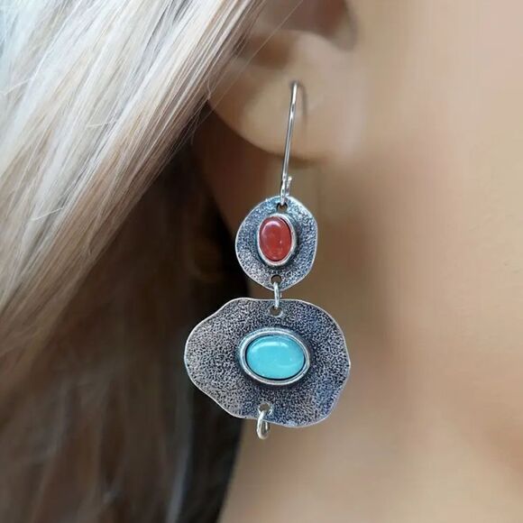 boho dangle earrings M15 - Picture 1 of 6